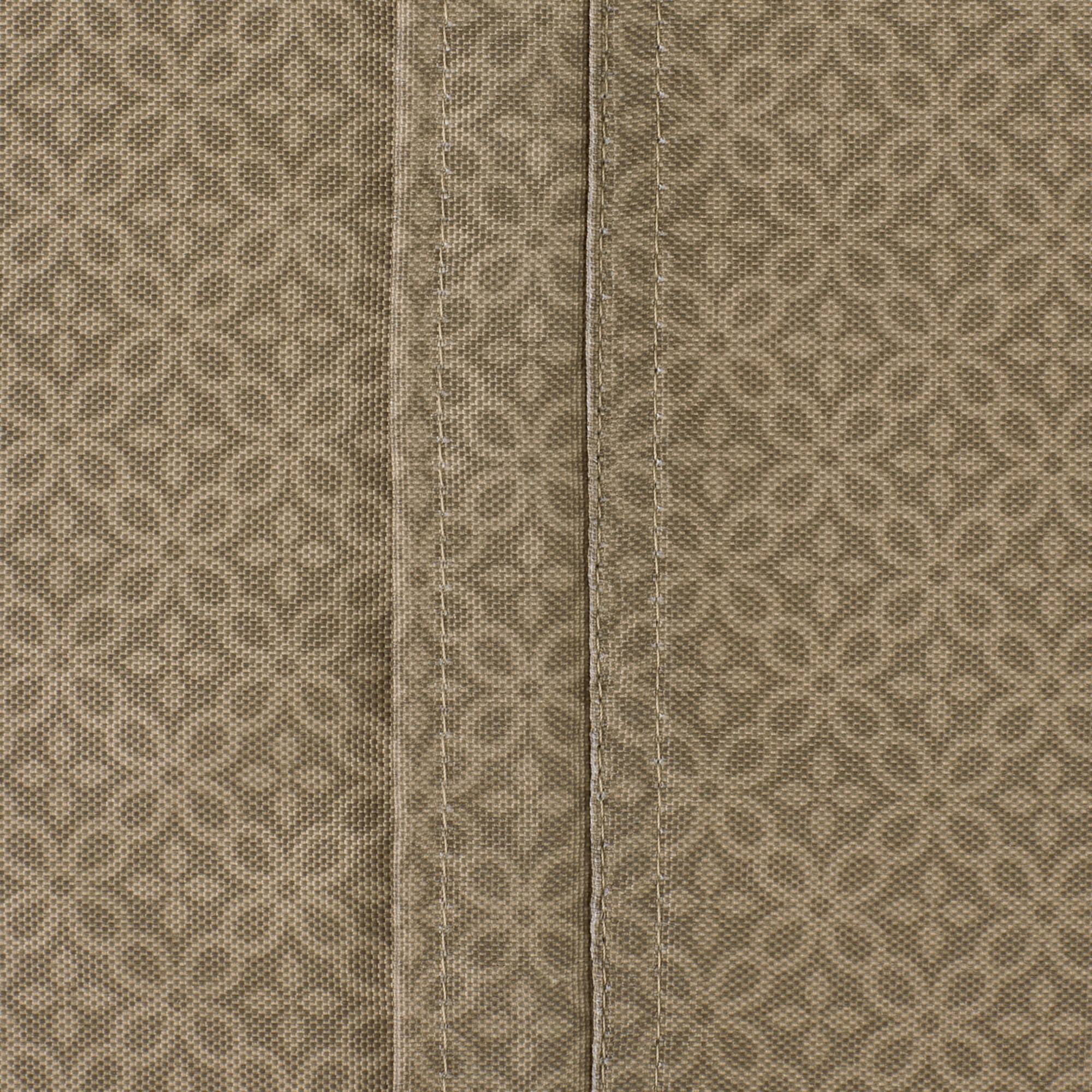 Stone Tonal Lattice Print Outdoor Tablecloth With Zipper 60" x 120"